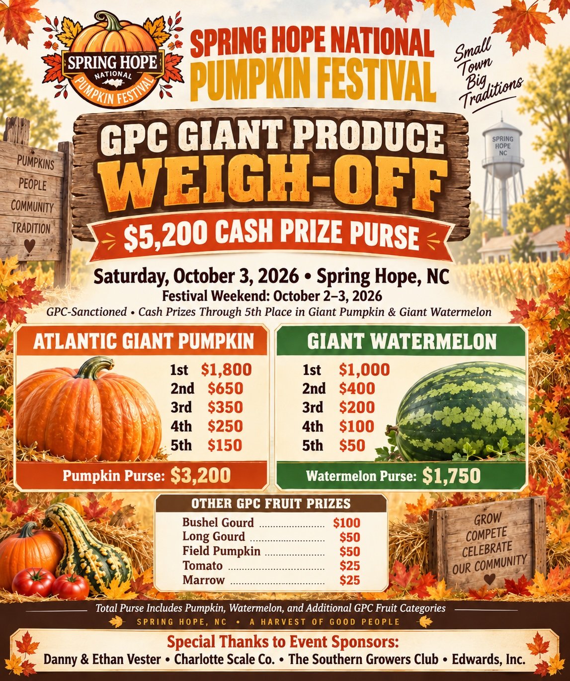 Spring Hope National Pumpkin Festival